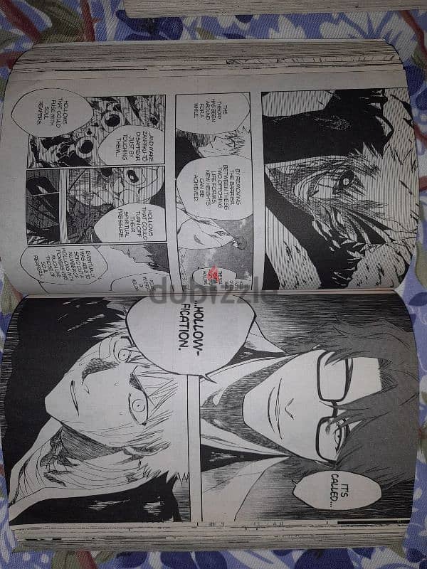 manga Attack on Titan, Bleach, boku no hero and death note. 3
