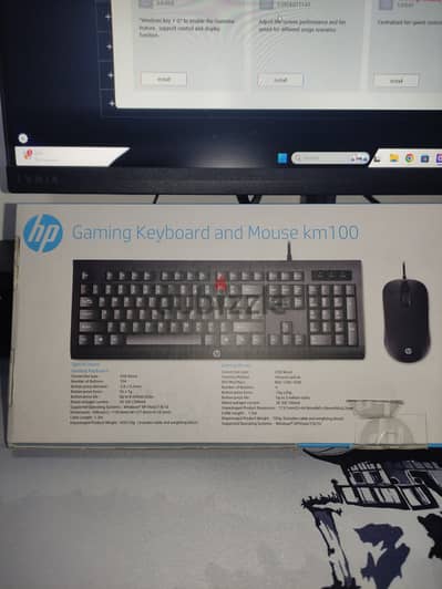 للبيع لسه في الضمان Keyboard & Mouse HP بالفاتورة واقل من سعرها