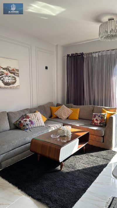 A distinctive apartment for rent in Madinaty, finished with special modern-style finishing, close to all services.