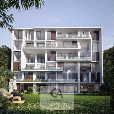 Apartment for sale in The Crest compound with il cazar New Cairo at the cash price or with only a 5% down payment and installments up to 10 years