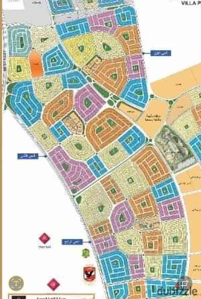 Land for sale in the Bayt Al-Watan project (South of Suez Road, the Complementary Neighborhood) 455m on the back of the Ninety Street