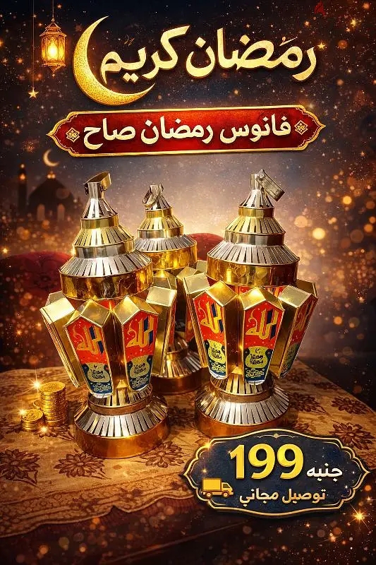 Ramadan Offer: Traditional Lantern + Free Delivery