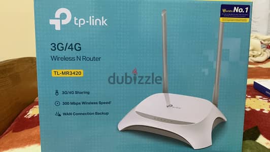راوتر اكسس بوينت من تي بي لينك TP-Link Access Point + 3G/4G modem