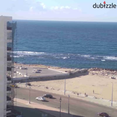 Apartment for rent furnished in Miami sea view and the corniche two bedrooms and reception and a terrace and 3 balconies