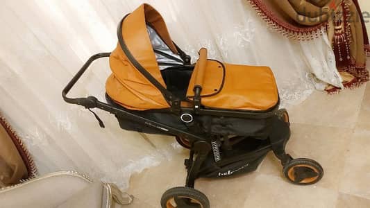 baby stroller and car seat