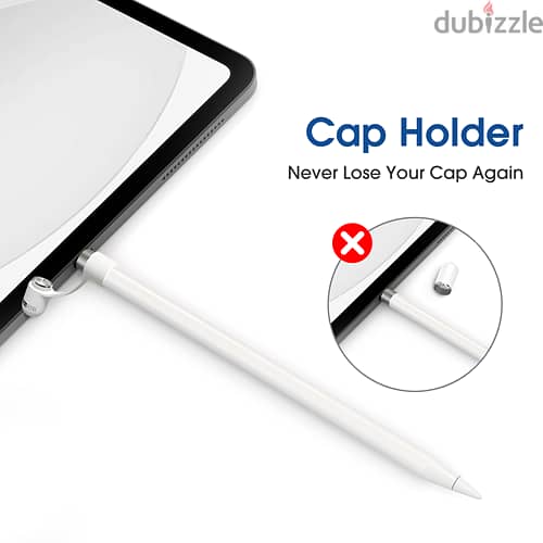 TechMatte Apple Pencil Magnetic Replacement Cap 3