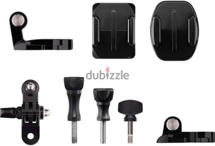 GoPro Grab Bag Mounts + Spare Parts Black Official GoPro Accessory