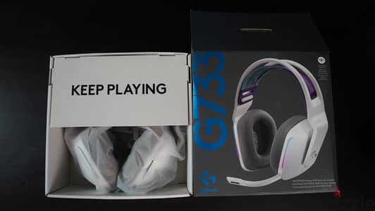سماعة لوجيتك جيمنج لاسلكية Logitech G733 Lightspeed