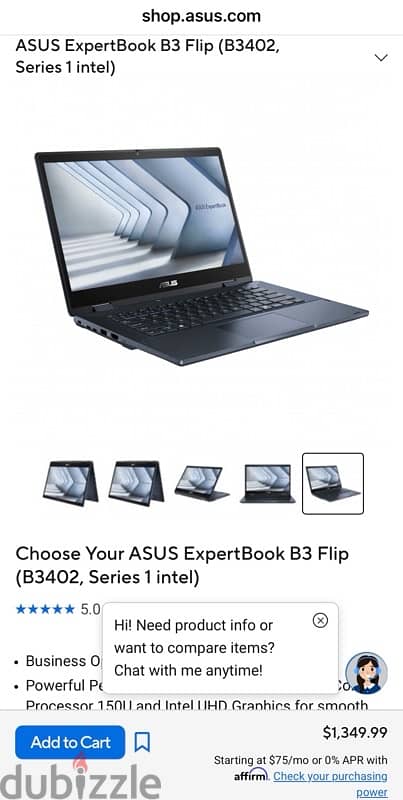 Asus expertbook b3402 5