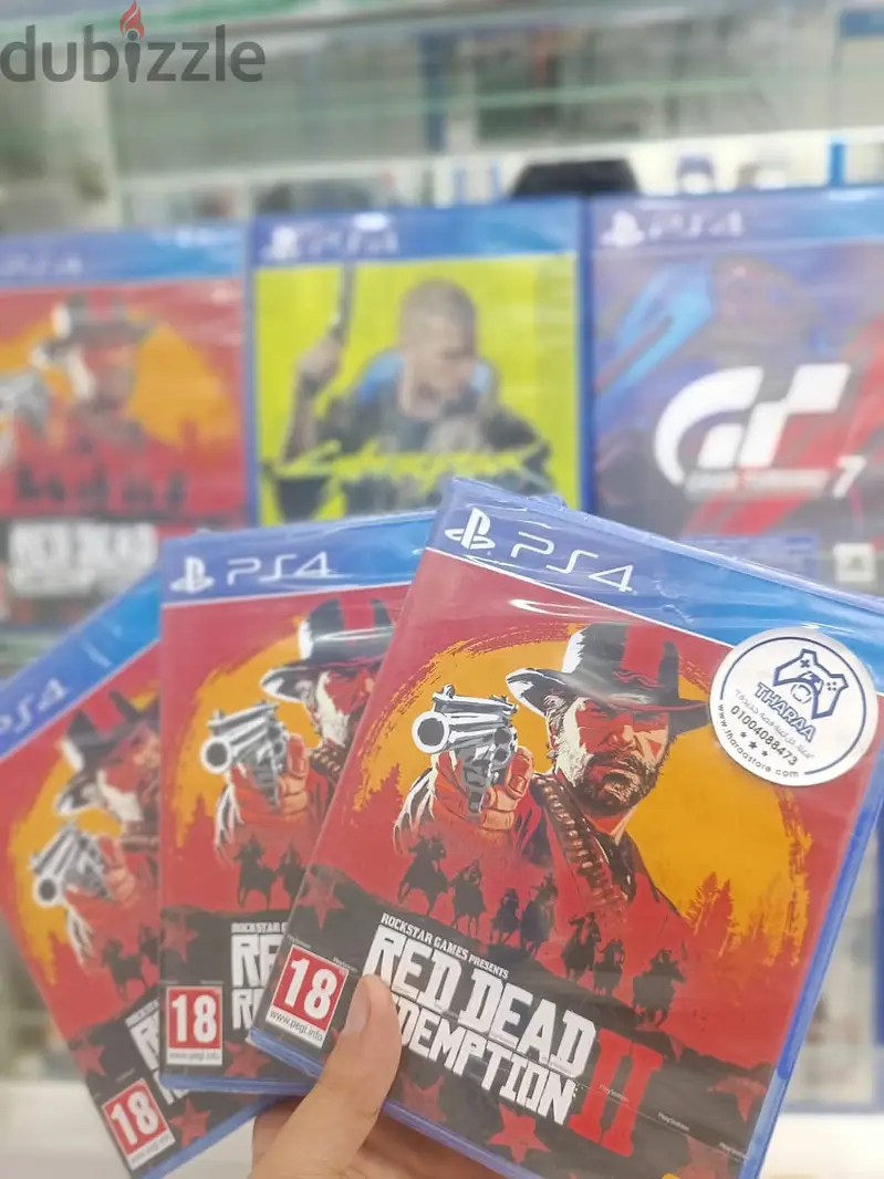 العاب ps4 و ps5 جديدة متبرشمه