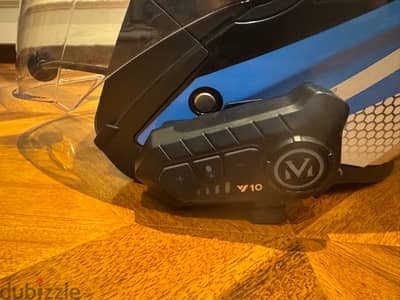 helmet AVS Bluetooth  LIKE NEW خوذة ممتازة بالسماعة البلوتوث