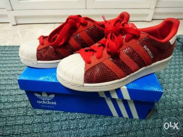 Adidas superstar 2024 red olx