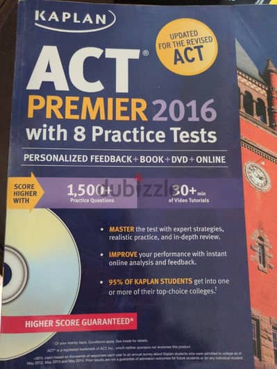 ACT exam prep material: Kaplan, old practice tests