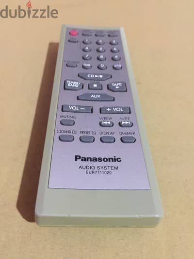 ريموت  AUDIO SYSTEM Panasonic ماليزى