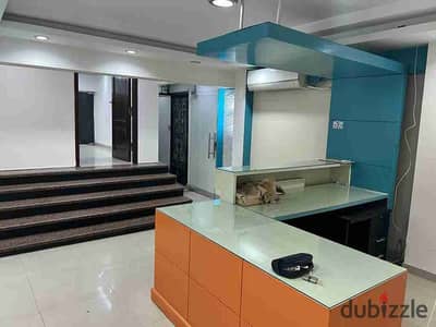 For real estate investment enthusiasts, a commercial office for sale in Al-Hadaya, Abdel Hamid Al-Abadi Street, area 170m, fully air-conditioned, ultra-super luxurious finishing. Currently, 18,000 annual increase of 10%.