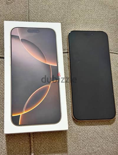 100% iPhone 16 pro max 256 برو ماكس 16 ايفون