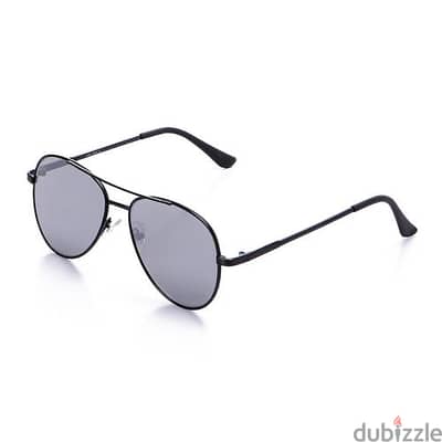 Dalydress Mirror Metal Sunglasses - Silver & Black