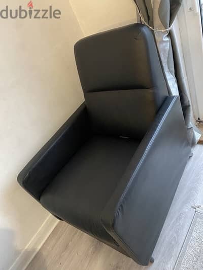 ikea gistad recliner leather كرسى ليزى بوى