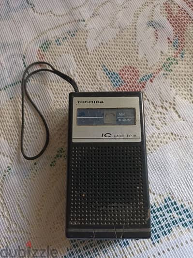 راديو Toshiba بحاله ممتازه
