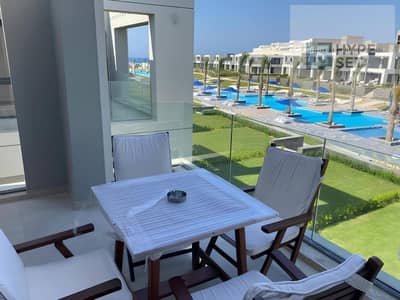Chalet for sale , Ready to move , double view Sea & Pool , fully finished in Lavista Ray El Sokhna , minutes from Il Monte Galala, Telal & Porto