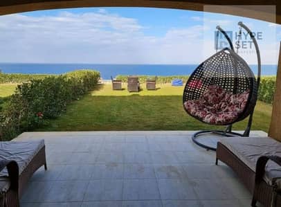 شاليه تشطب كامل Sea & Pool View علي اميز قطعه ارض في العين السخنه لافيستا 6 | LaVista 6 | دقائق من تلال و المونت الجلاله