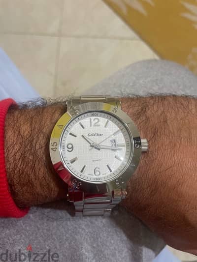 Gold star watch ساعة جولد ستار
