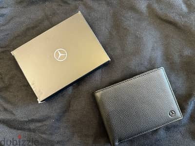 Genuine Mercedes Benz leather men wallet