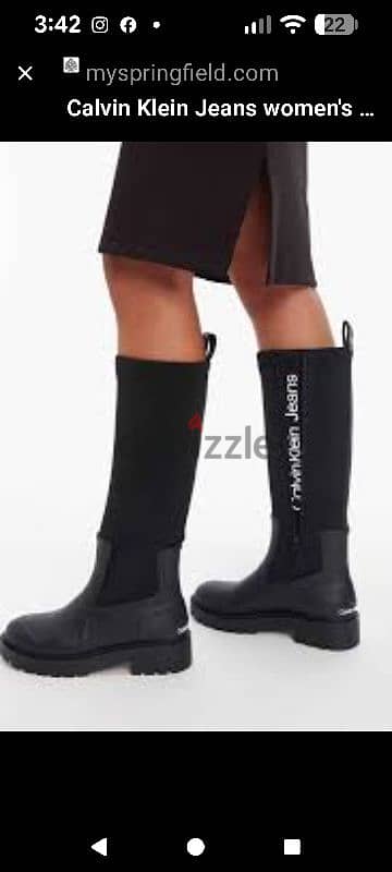 Calvin Klein boots 1