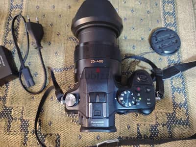 كاميرا ليومكس 20 ميجا 4k فيديو أقوي زووم Lumix  Fz1000 Leica 24-400m