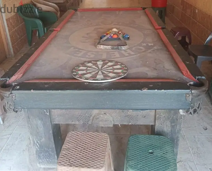 ترابيزة بلياردو بحاله جيده