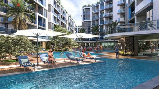 Apartment for sale in the Darvell Residence compound, October Gardens, on Al Wahat Road at an investment price with payment systems, your advance payment, your discount.