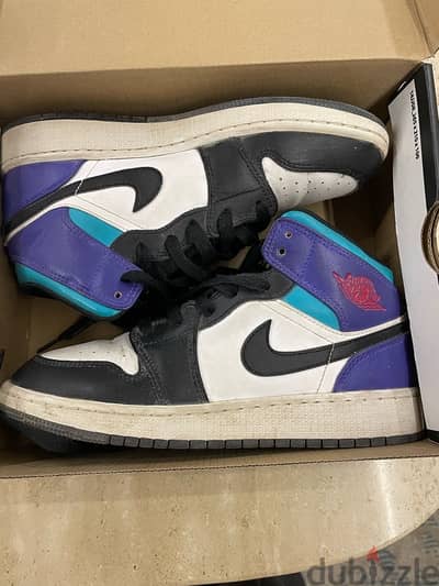 air jordan 1 mid gs 37.5