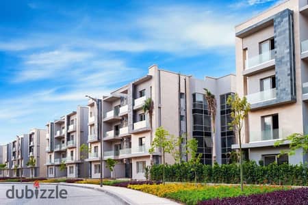 A 3-bedroom apartment available for immediate delivery in New Cairo, in the heart of Golden Square, with a landscape view and just minutes away from t