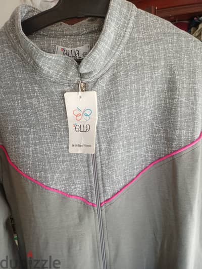عباية خروج شتوى ماركة ELLE  مقاس 3XL