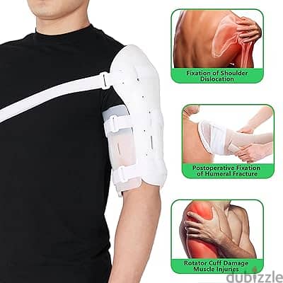 humerus brace دعامة لكسر العمود العضدي للجزء العلوي من الذراع الأيسر