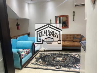 فيلا مفروشه 4 نوم منهم 2 ماستر 4 حمام للايجار المفروش تاون هاوس Town house في اميز موقع     بالرحاب 2 التجمع الأول     Rehab city New Cairo نموذج T1