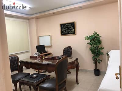 كود 549 مكتب تمليك بالفرش مرخص اداري متفرعات قصر النيل 80 متر  2200000