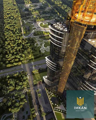 مكتب 50م فالدور ال 26 في Nile Business TWOER - العاصمـة الادارية الجديدة - نايل بيزنيس تاور