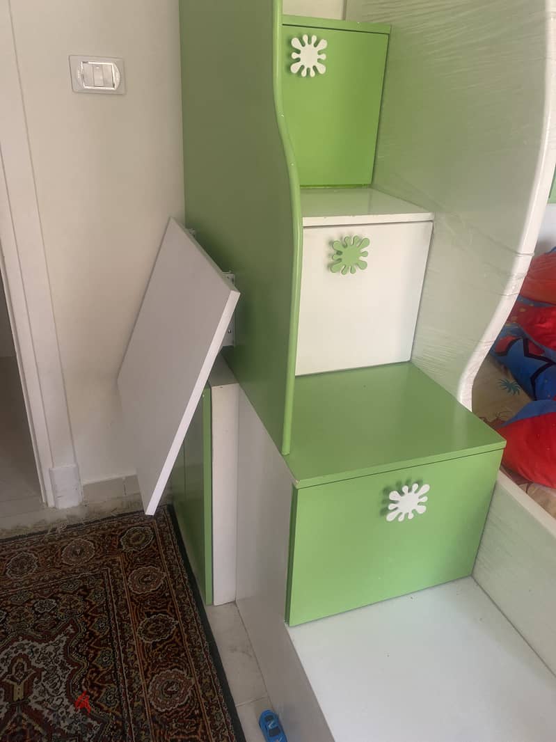 Bunk bed 'almost new' with cover 1