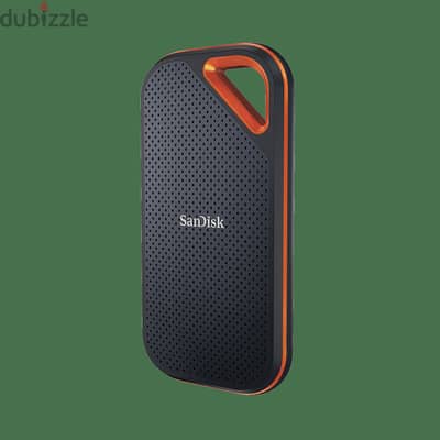 هارد خارجي sandisk 1tb ssd بحالة ممتازة بالعلبة