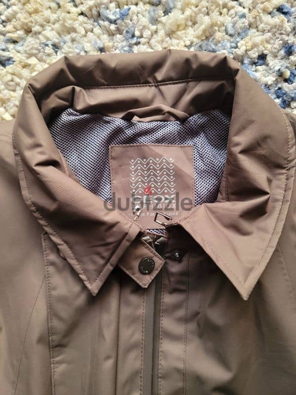 Women's jacket Geox W5421C COFFEE BEAN 8