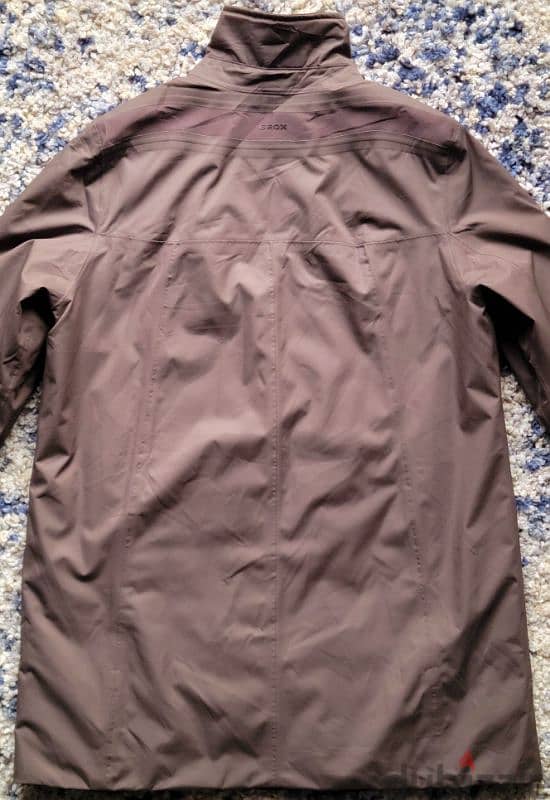 Women's jacket Geox W5421C COFFEE BEAN 9