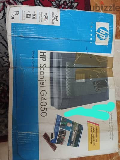 سكانر scaner HP scanjet G4050 جديد بالكرتونة وارد السعودية