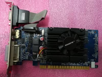 كارت شاشة Gigabyte GT 610 سعة 2GB DDR3 مستعمل، حالة جيدة