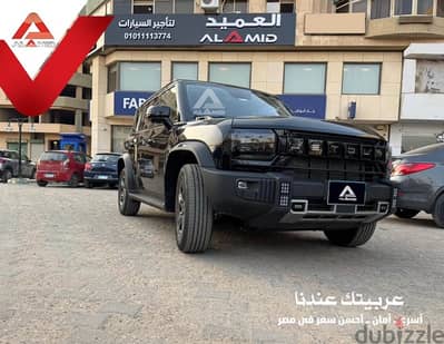 متاح للايجار چيتور T2 زيرو - 2026 Jetour T2