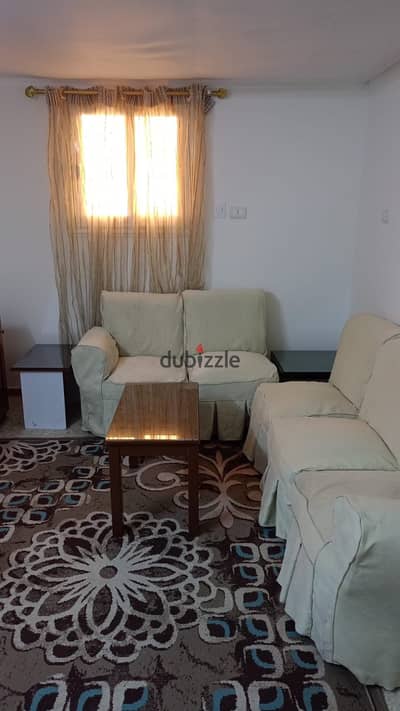 Furnished apartment for rent in Al-Maadi, near the Modern Academy, 3 rooms