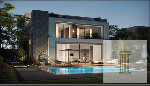 Corner townhouse for sale in El Patio Town by La Vista near AUC, 225 sqm, 4 bedrooms, built, 5% down, 7-year installments.