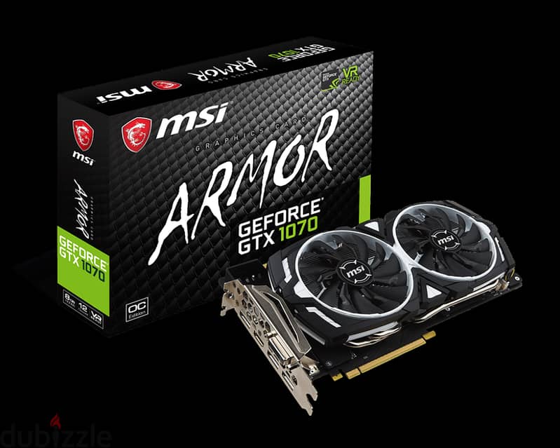 MSI GeForce GTX 1070 ARMOR 8G OC 1