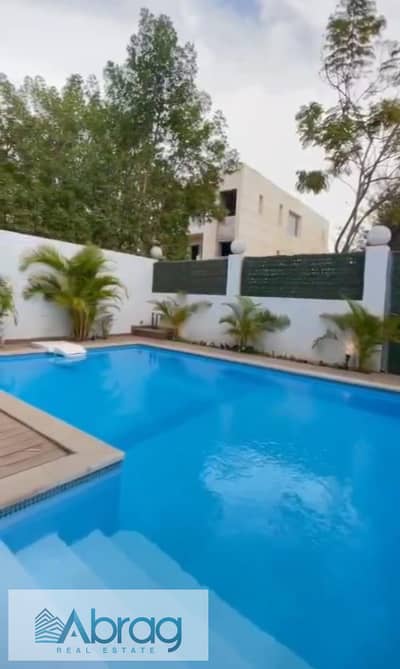 Villa for sale, 314 sq m, fully finished with a swimming pool – immediate occupancy – Zayed ;