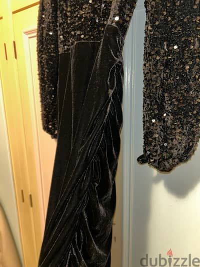 black dress